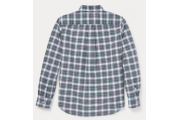 Plaid Cotton Oxford Shirt