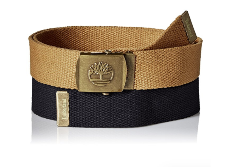 Timberland Men's Web Belt 2-Pack