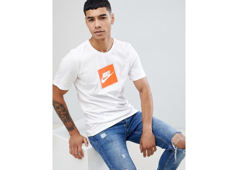 Box Logo T-Shirt In White