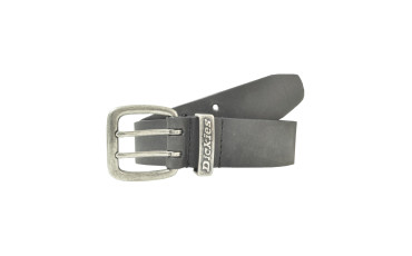 Leather Belt with Double Prong Buckle