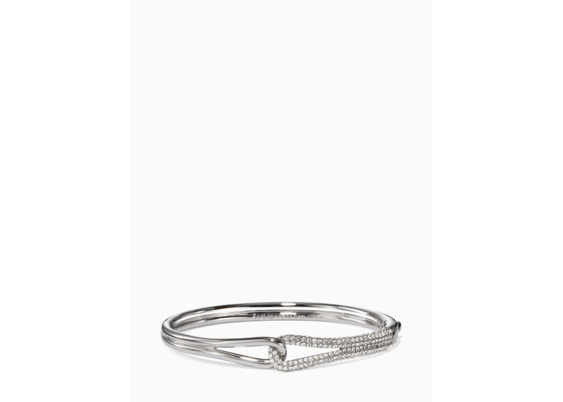 get connected pave loop bangle