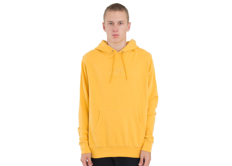 Overdye Bar Logo Pullover Hoodie - Golden