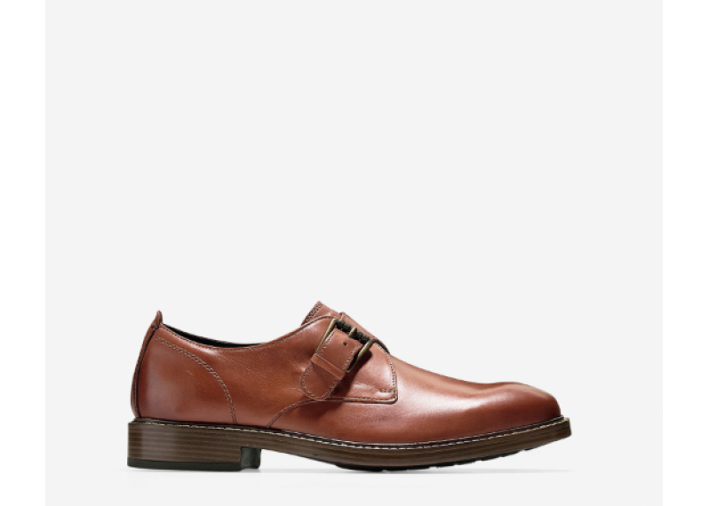 Kennedy Single Monk Strap Oxford - Woodbury