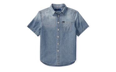 Star Cotton Chambray Shirt (大童裝)