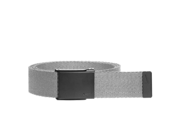 Men's Single Web Belt with Matte Black Finish