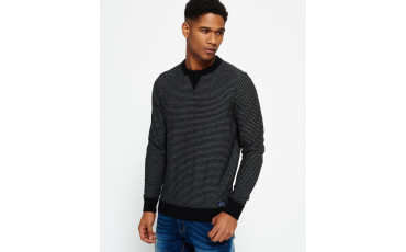 Gymnasium Stripe Crew Neck Sweater