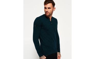 Orange Label Knit Grandad Jumper