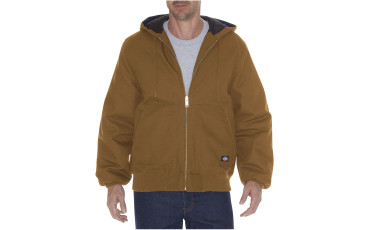 Sanded Duck Hooded Jacket