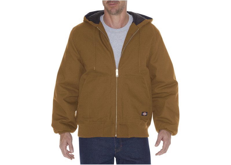 Sanded Duck Hooded Jacket