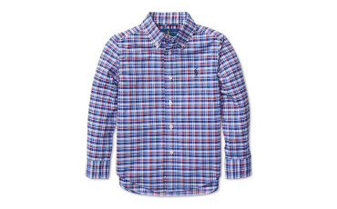 Plaid Cotton Shirt (大童)