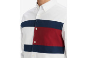 Pieced New England Colorblocked Custom Fit Shirt