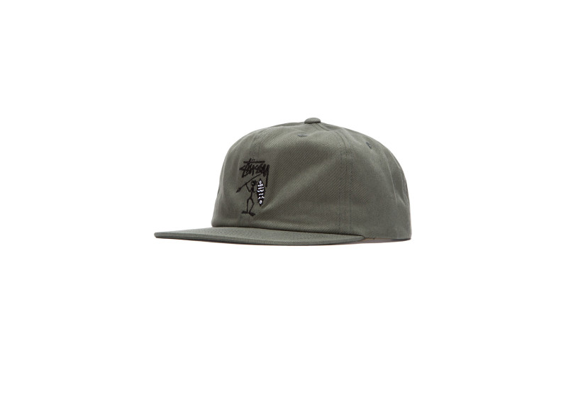 Stussy Tribe Strap-Back Cap - Green