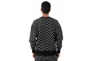 RW Diagonal All Over Print Crewneck - Black