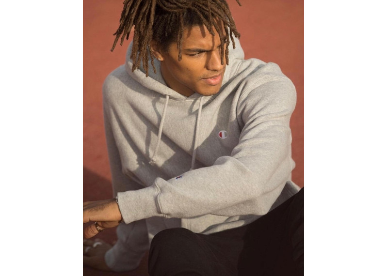 Reverse Weave Pullover Hoodie - Oxford Grey