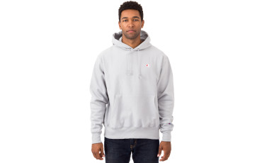 Reverse Weave Pullover Hoodie - Barn Wood Grey