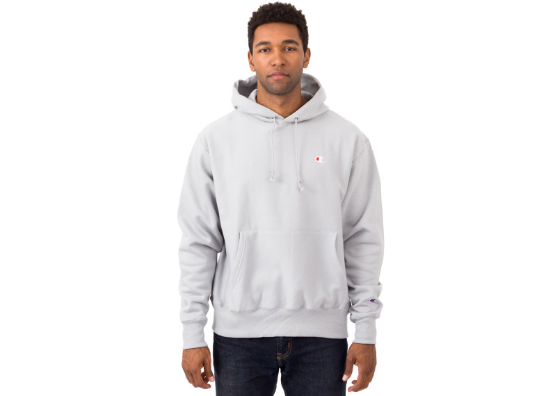 Reverse Weave Pullover Hoodie - Barn Wood Grey