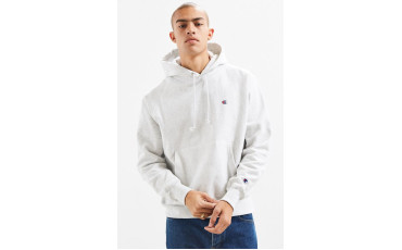 Reverse Weave Pullover Hoodie - GFS Silver Grey