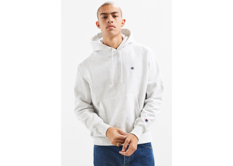 Reverse Weave Pullover Hoodie - GFS Silver Grey