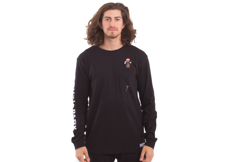 Mr. Hankey L/S Shirt - Black