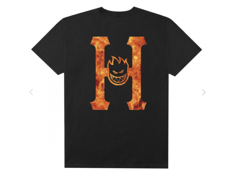 HUF x Spitfire Flaming H T-Shirt