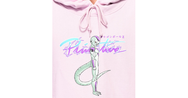 Primitive x dragon ball z nuevo deals frieza pink hoodie