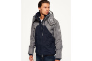 Hooded SD-Wind Hybrid Jacket