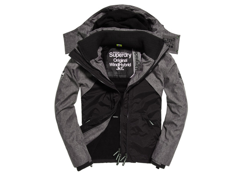 Hooded SD-Wind Hybrid Jacket