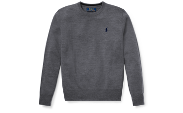 Merino Wool Crewneck Sweater 大童裝