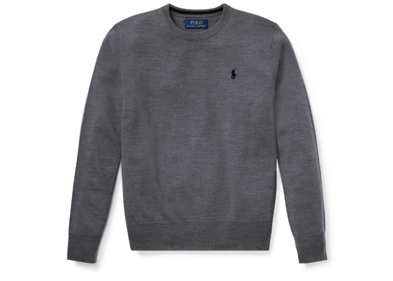 Merino Wool Crewneck Sweater 大童裝