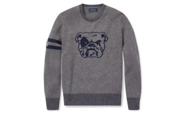 Dog Merino-Cotton Sweater 大童裝