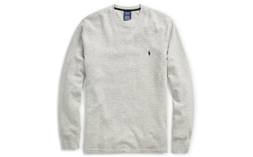 Waffle-Knit Crewneck Thermal 大人裝