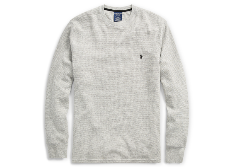 Waffle-Knit Crewneck Thermal 大人裝