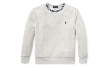 Cotton-Blend-Fleece Sweatshirt 大童裝