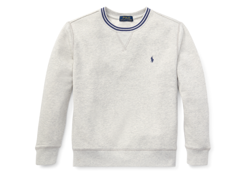 Cotton-Blend-Fleece Sweatshirt 大童裝