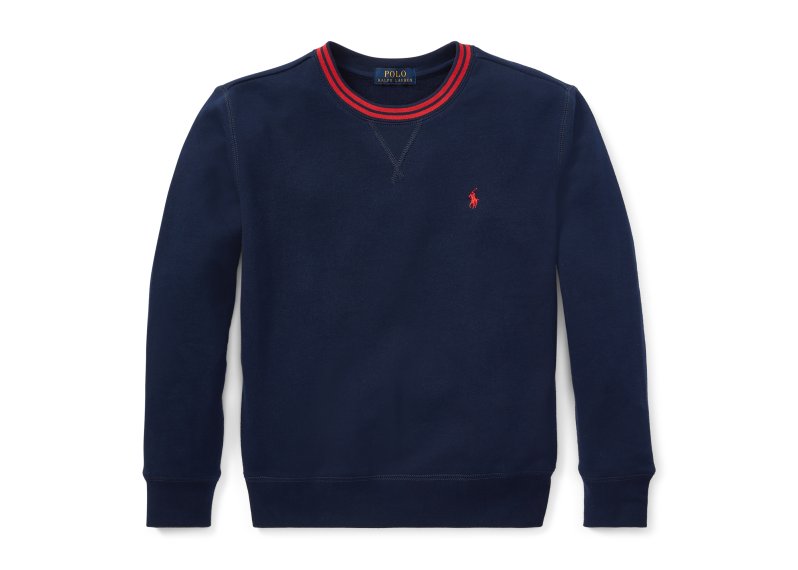 Cotton-Blend-Fleece Sweatshirt 大童裝