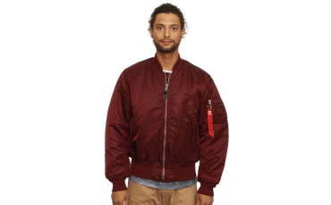 MA-1 Flight Jacket - Maroon