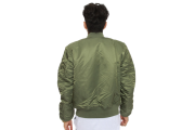 MA-1 Slim Fit Flight Jacket - Sage Green