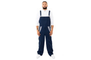 Chino Bib Overalls - Collegiate Navy