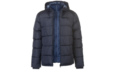 Lee Cooper Two Zip Padded Jacket Mens