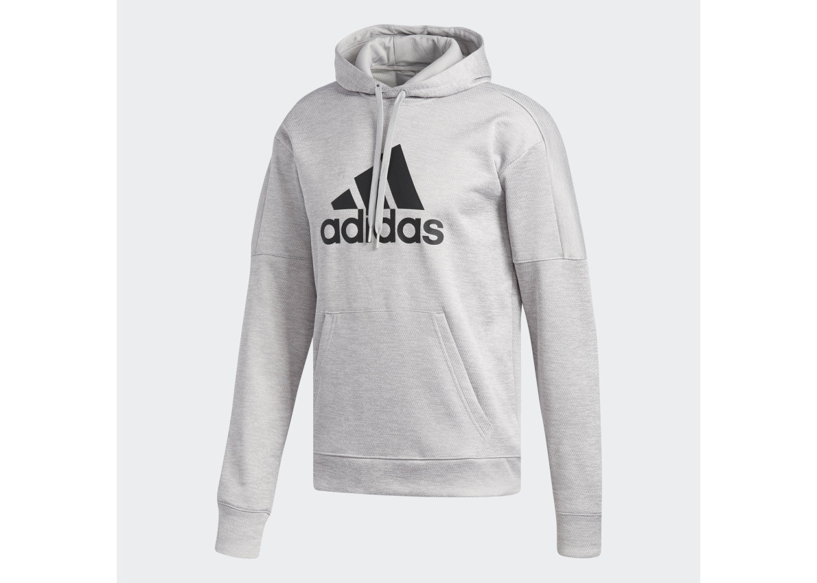 adidas men's team issue badge of sport hoodie