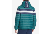 Men's Color Block Hooded Ski Coat