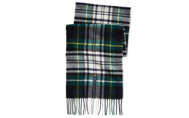 Men's Polo Bear Plaid Scarf