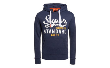 Standard Issue Hoodie Princeton Blue Marl