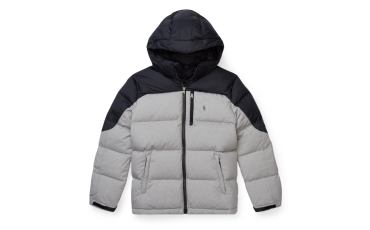 Quilted Ripstop Down Jacket 大童裝