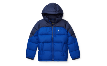 Quilted Ripstop Down Jacket 大童裝