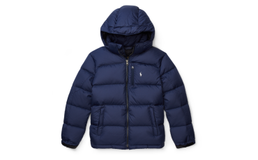 Quilted Ripstop Down Jacket 大童裝