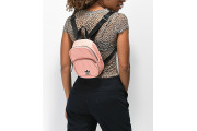 Dusty Pink Faux Leather Mini Backpack