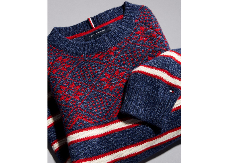 Men's Fair Isle Stripe Sweater