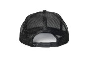 Peeking Black Snapback Hat