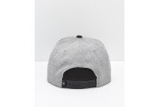 Opinions Heather Grey Snapback Hat